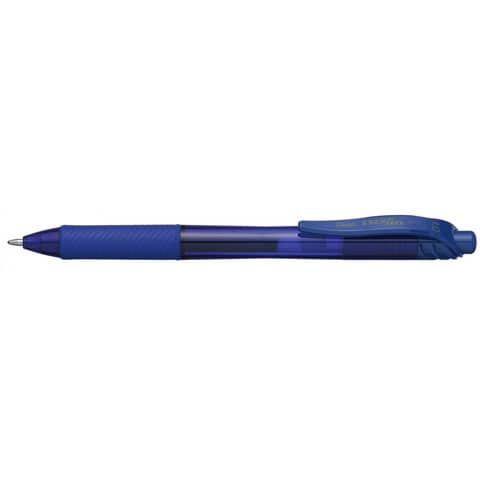 Penna roller a scatto Pentel EnerGel X 1 mm blu BL110-CX